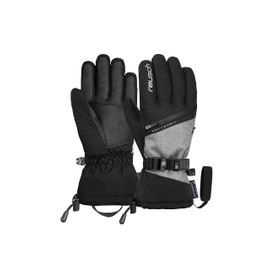 Reusch Demi R-tex Xt Women's Gloves Extra Warm, Waterproof, Breathable, 7, Black/Grey