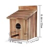 Bird Aviary Outdoor,Birds Houses for Garden,Bird Nesting Box,Wooden Birds House,Budgie
