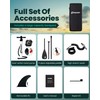 Inflatable Paddle Board,Stand Up Paddle Board Set, Extra Wide SUP