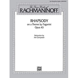 Rhapsody on a Theme by Paganini, Op. 43: The Piano works of Rachmaninoff, Belwin Edition