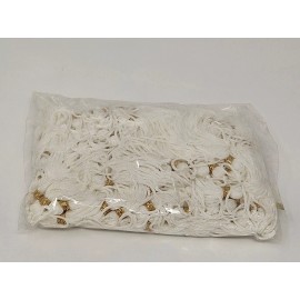 Unbranded Pack of 100 Vintage Ivory Satin Rattail Cord String Tassels for Crafts Ornaments