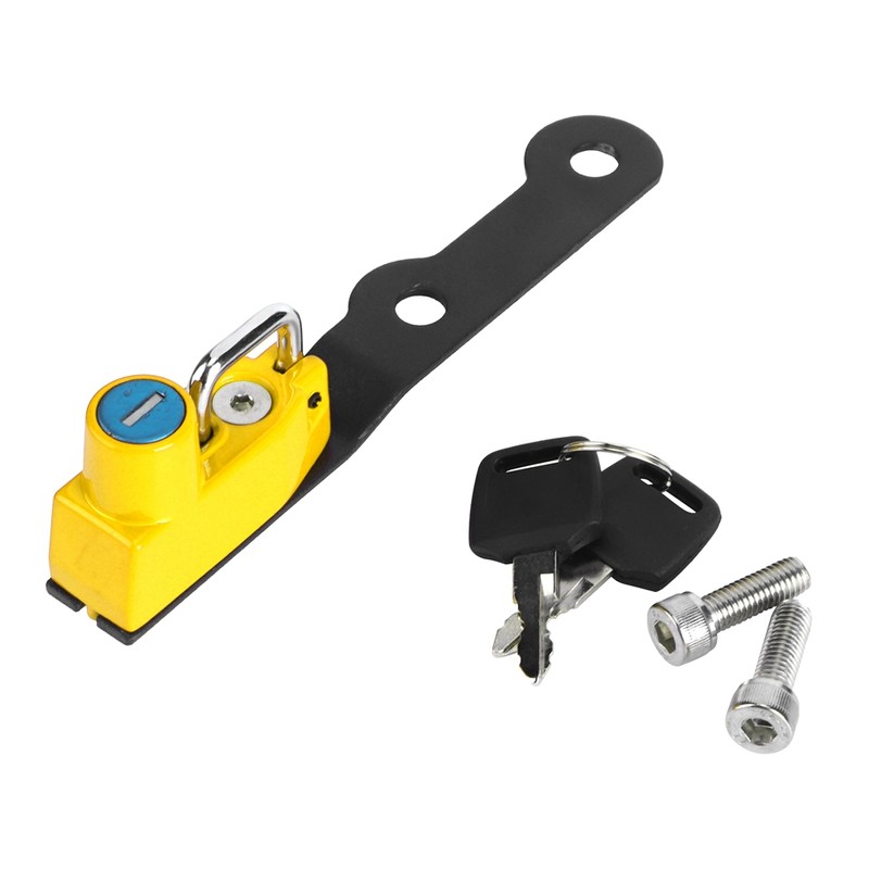 Motorcycle Modification Aluminum Alloy Helmet Lock Mount Hook Fit for