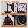 Outdoor Wall Lights, Rustic Wall Sconces, Porch Light with E26
