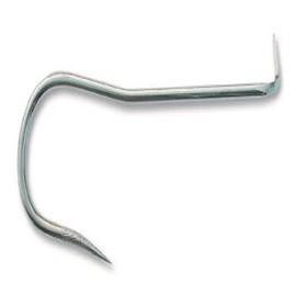Mustad 2286TD Classic Gaff Barbless Duratin Hook with Tapered Spike (10-Pack)