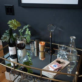 VOTIVO 6.8oz Aromatic Soy Blend Highly Fragranced Home Decor Jar Candle-Smoked Wood & Amber