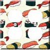 Double Duplex Outlet Cover Wall Plate - Sushipattern
