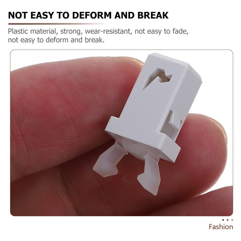 Operitacx 60 Pieces Wheelie Bin Switch Buckles Plastic Trash Bin