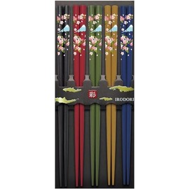Sunlife Kujikuri Fujizakura Chopsticks for Guests 8.9 inches (22.5 cm) 5P
