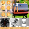 iplusmile thermometer oven thermometer cooking thermometer outdoor barbecue controller stainless