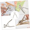 Hohopeti Lightweight Canvas Pliers Spring-Loaded Tension Clamp Wide Mouth Pliers