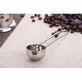 1X Sugar Tea CoffeeÂ Spice Measure Scoop Stirring Spoon Powder Scoop Stainless Steel Long Handle 10g
