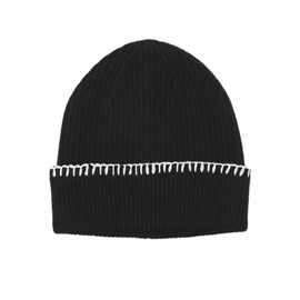 JACK & JONES Men's Jacblank Beanie Styd Aw24, black