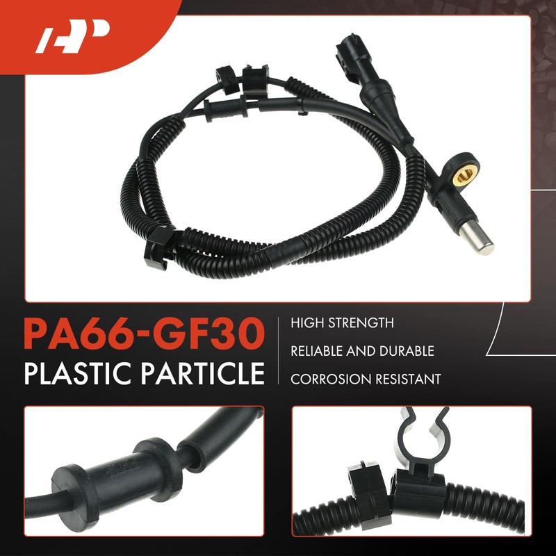 A-Premium Sensor de velocidad de rueda ABS compatible con Ford