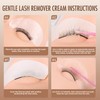LASHVIEW Eyelash Extension Remover Cream, Gentle Eyelash Glue Remover Low