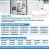 [2 PACK] UPGRADED 240356402 Refrigerator Door Bin Compatible with Frigidaire