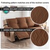 Genina Waterproof Couch Cover for Reclining Couch 3 Seater Non-Slip,