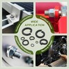 PATIKIL 100 Pcs Split Lock Washer, M5 Spring Lock Washer