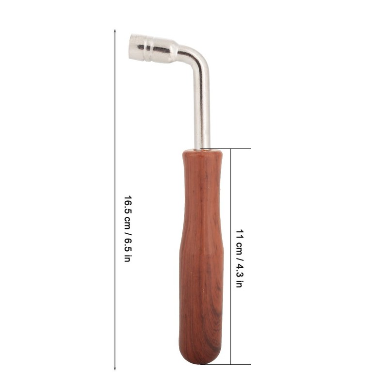 Alomejor Piano Tuning Hammer, Tuning Hammer, Lightweight, Convenient to Use,