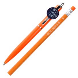 Stands Out, Supplying Outstanding Gifts Best Grandad in the World Pen and Pencil Set Kids Charm Topper School Stationary Kits Gift
