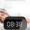 Yjijaiifd Bluetooth 5.0 Wireless Charger Computer Speaker LED Alarm Clock