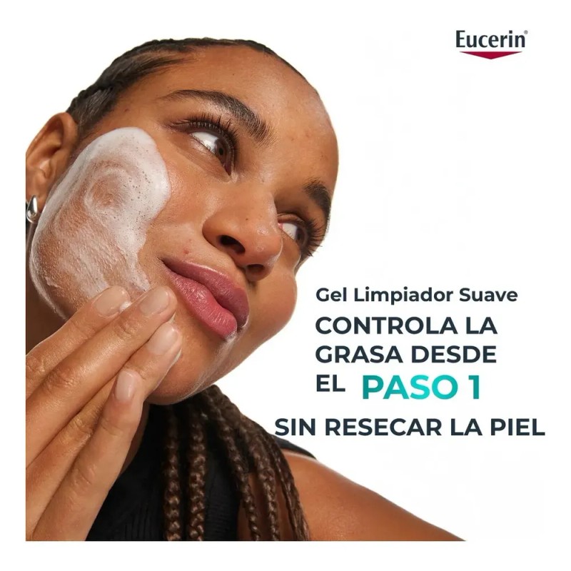 EUCERIN DermoPure Gel de Limpieza facial 400ml Piel Grasa o