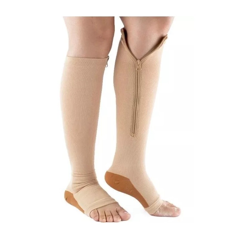 Medias Elásticas De Compresión Mediana 20 A 30 Mmhg