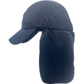 Lenoir Sports Hat with Sun Flap (Blue Sun Flap)
