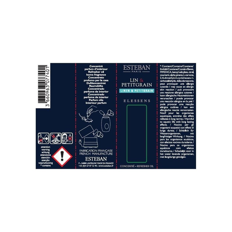 Lin et Petitgrain Esteban - Duftöl Duftkonzentrat 15 ml Elessense