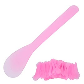 100 uds. Esptula Cosmtica, Cuchara de Plstico Facial para el Cuidado de la Piel Facial, Esptulas, Mscara Facial, Esptula, Mscara Cosmtica, Mscara de  