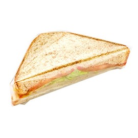 9.75 Inch Plastic Food Wraps, 100 Pre-Cut Plastic Food Sheets - High Clarity, Heat Sealable, Clear Plastic Food Wrapping Plastic, Puncture-Resistant, For Sandwiches Or Snacks - Restaurantware