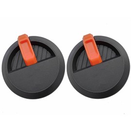Firsgrill professional replacment Blackstone Griddle grills valve Knobs (2-Pack Black)