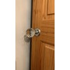Hiatt Hardware - Glass Round Door Knob - Polished Chrome