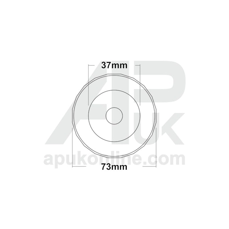 APUK Diesel Fuel Tank Cap Replacement for Ford 4830 5030