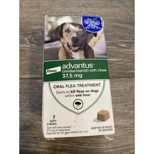 Advantus Soft Chews for Dogs 23-110 lb (7 Count) 37.5mg