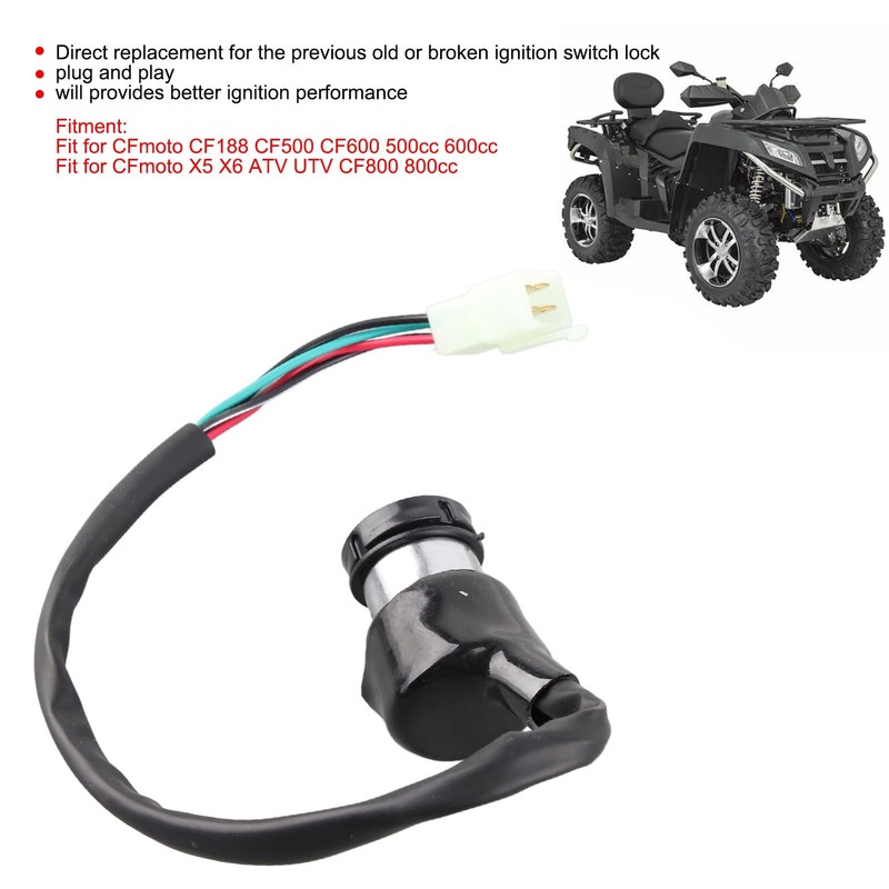 Motorcycle Ignition Switch Kit for CF188 CF500 CF600 500CC 600CC