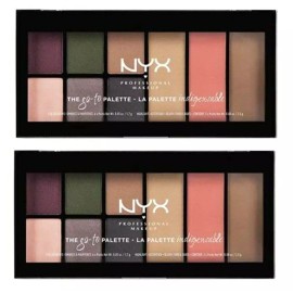NYX Pack of 2 NYX The Go-To Palette in Bon Voyage GTP02