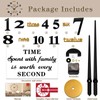 VANGOLD Giant Wall Clock for Living Room Decor, Decorative Wall