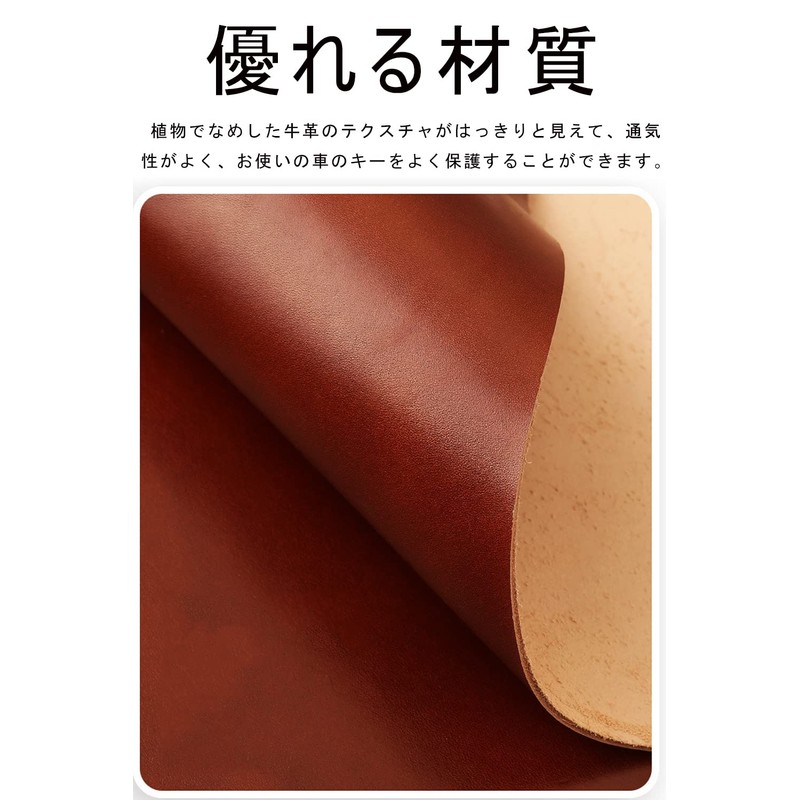 LETINGFAR Key Case for Mazda, Smart Key Case, Key Cover,