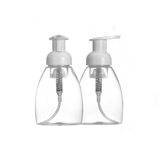erioctry 250 ml nachfüllbare Leere Schaumspender Pumpflaschen Kosmetik Lotion Make-up Shampoo Gesichtsreiniger Flüssigkeit Schaum Behälter für Zuhause und Reisen