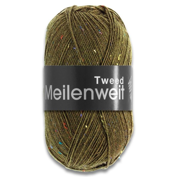 Frida's Wollhaus Lana Grossa 100 g Meilenweit 100 Tweed Sock