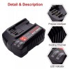 FOR Craftsman 2Pack 20V V20 6.0Ah For Craftsman 20Volt MAX