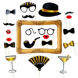 YZROHYI 21 Props Photo Box Birthday, Photo Box Accessories Wedding, Photo Booth Accessories, Photo Shoot, Photo Accessories Party, Photo Booth Accessories, Photo Props Birthday, Inflatable Photo Frame