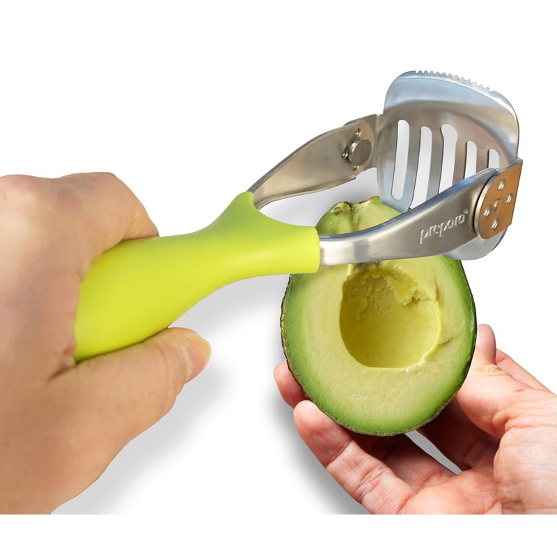 Prepara 10 Inch Avocado Flip Masher, Green