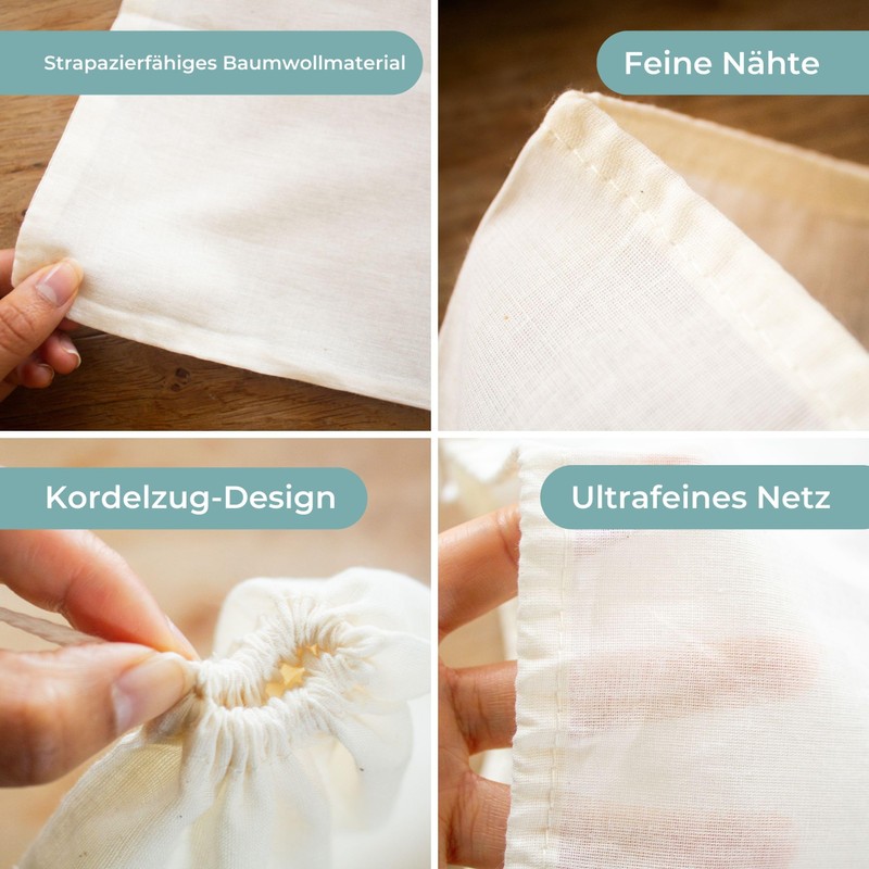Cheese Cloth - 1 Pack (55 x 40 cm) Unbleached