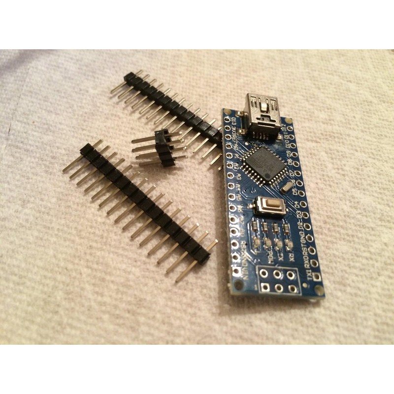 Unifizz 50 Pcs 2.54mm Pitch Straight Single Row Male Pin