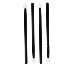 Beavorty Essential Makeup Brush Set 4 Eyeshadow Applicators Soft for Sensitive Skin Travel-friendly Design