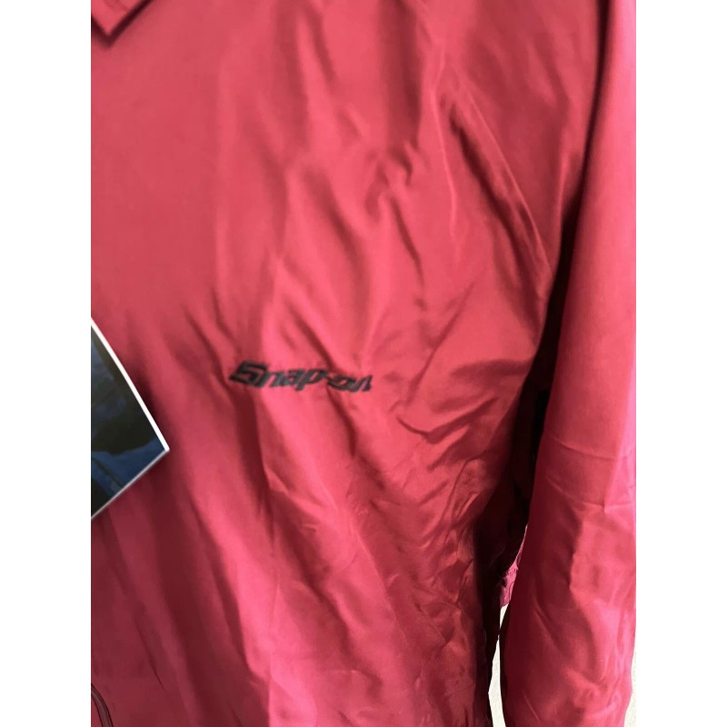 XXL Snap On Tools Windbreaker Jacket Red Size XL