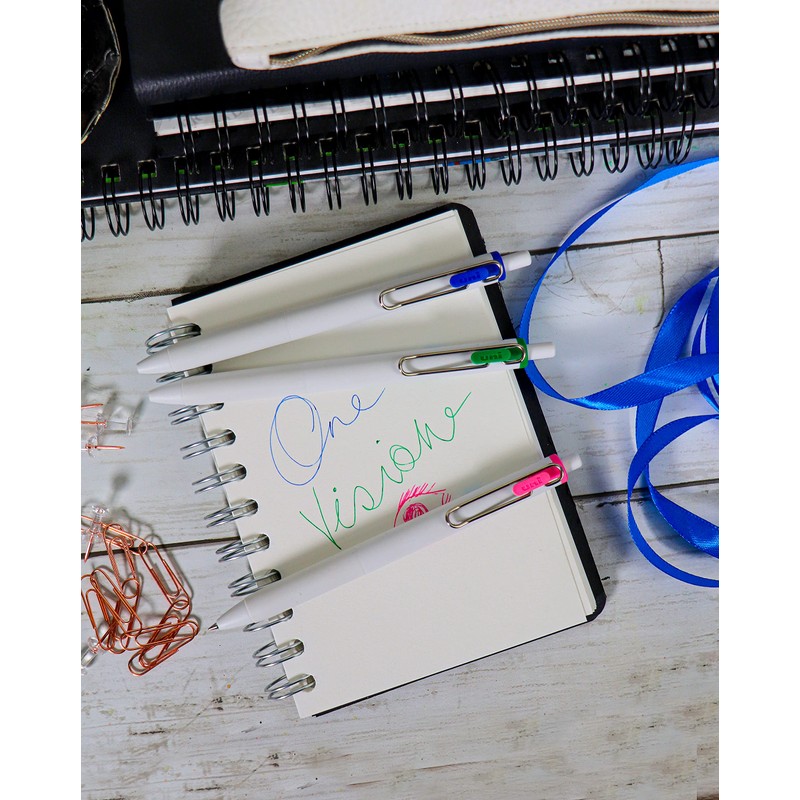uni-ball On Point One Vision Writing Gel Pens 3 Pack