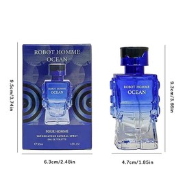 Cologne Gift Future Warrior Perfume, 1 Count Waterproof Long Lasting Fragrance for Men