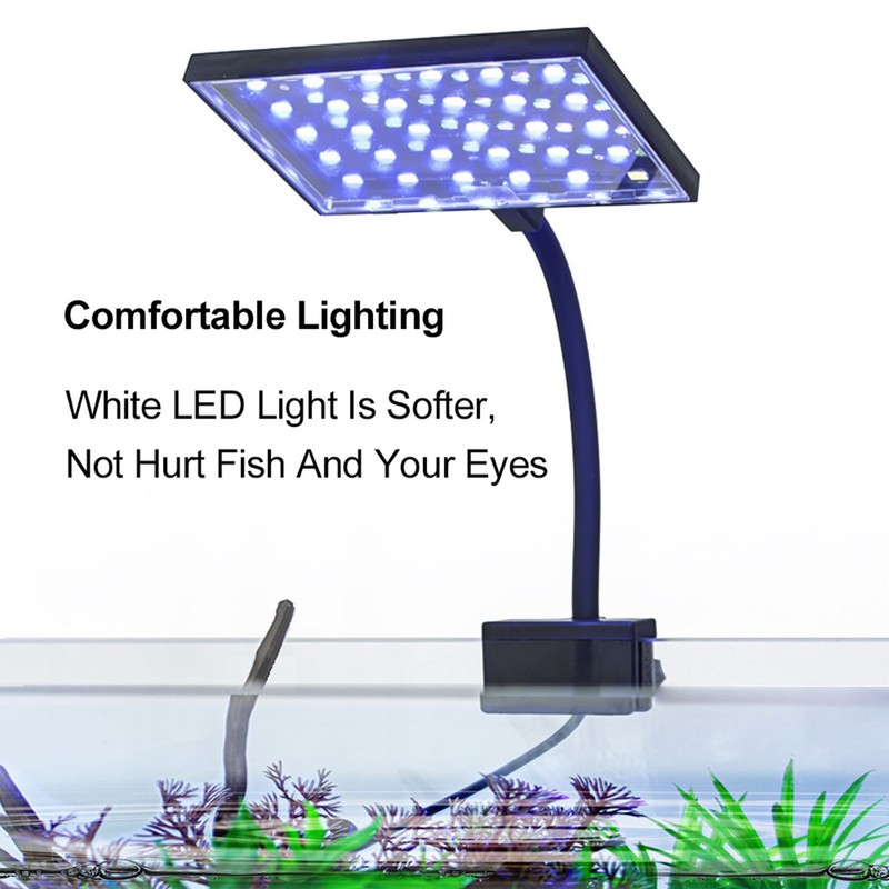 Fish Tank Light Energy Saving Flexible 360° Adjustment High Brightness
